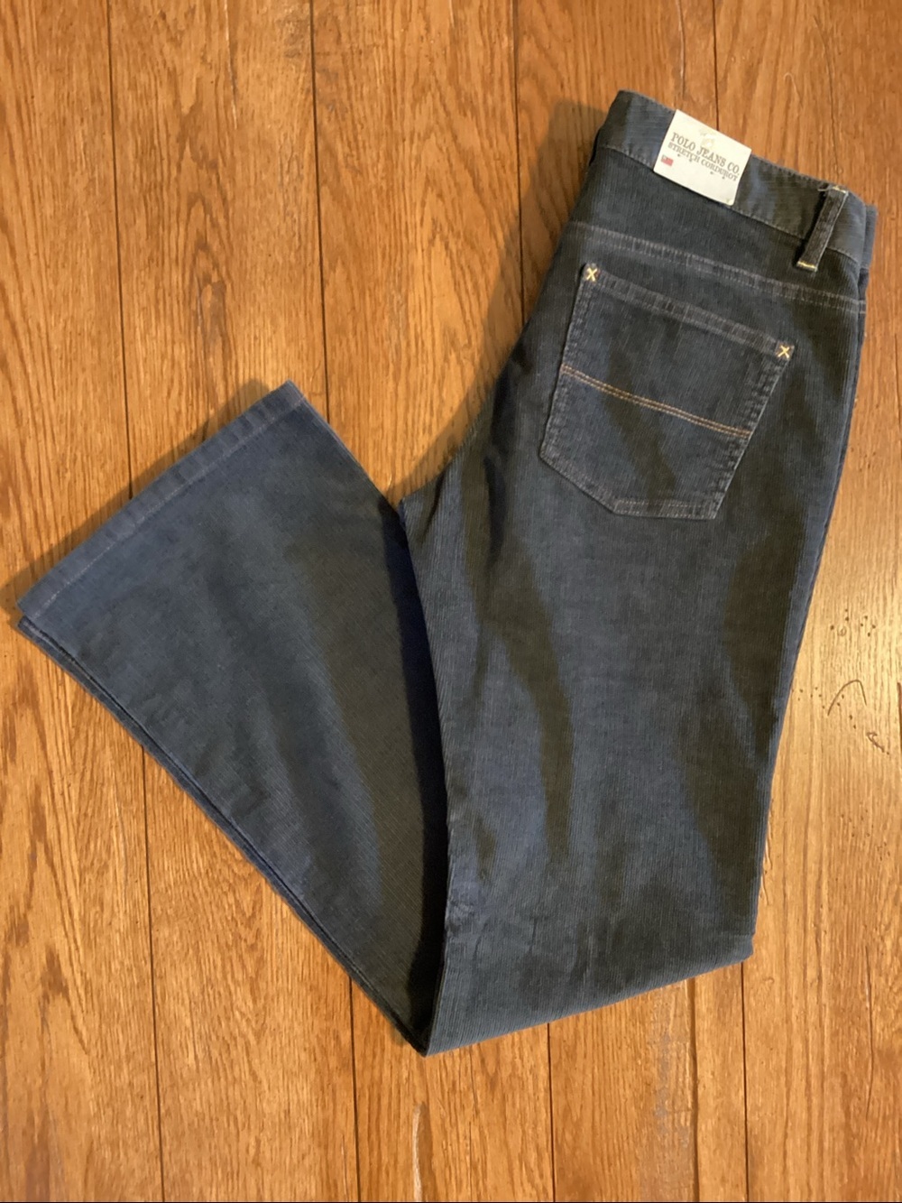 Ralph Lauren vintage Polo Jeans Co. dark gray corduroy pants. Women’s size 6x32 - Picture 14 of 16